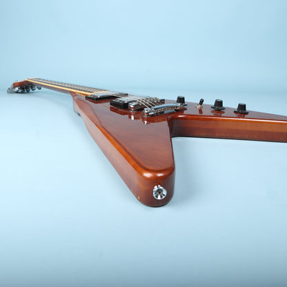 1971 Harmony Marquis V-Style Electric Guitar Natural V666