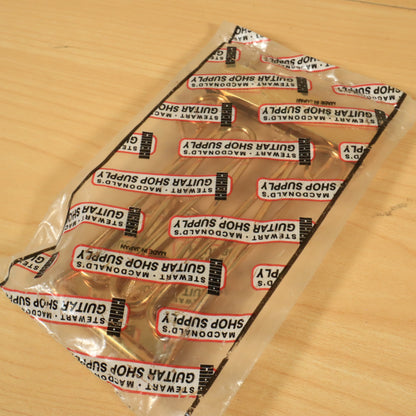 Stewart Mac Gibson Guitar Tailpiece Replacement - Gold Jazz Bridge