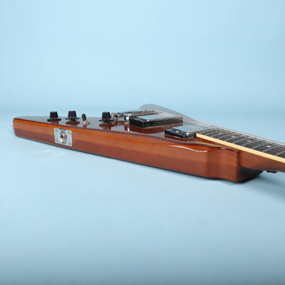 1971 Harmony Marquis V-Style Electric Guitar Natural V666