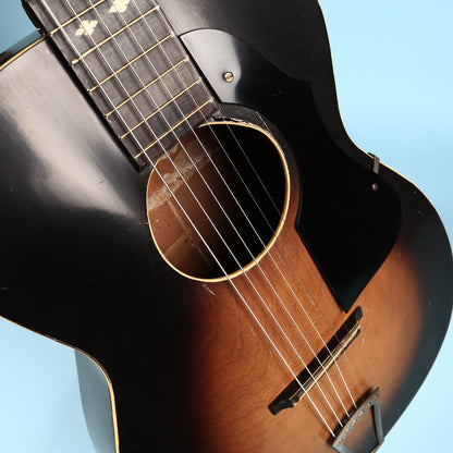 Vintage Supertone Ladder Brace Archtop Acoustic Guitar