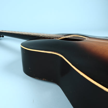 Vintage Supertone Ladder Brace Archtop Acoustic Guitar