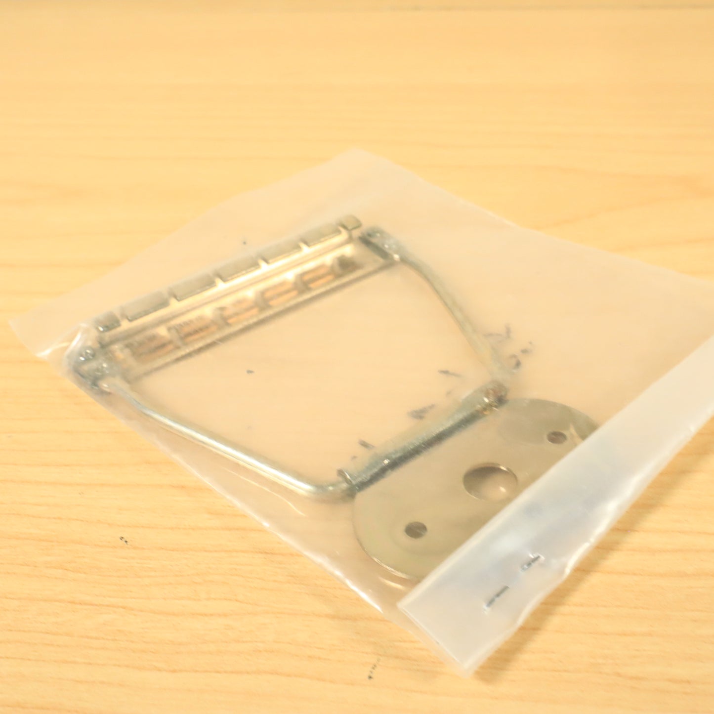 Vintage Kay Value Leader 2" Trapeze Guitar Tailpiece Gold