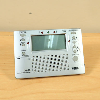 Korg TM40 Digital Tuner / Metronome