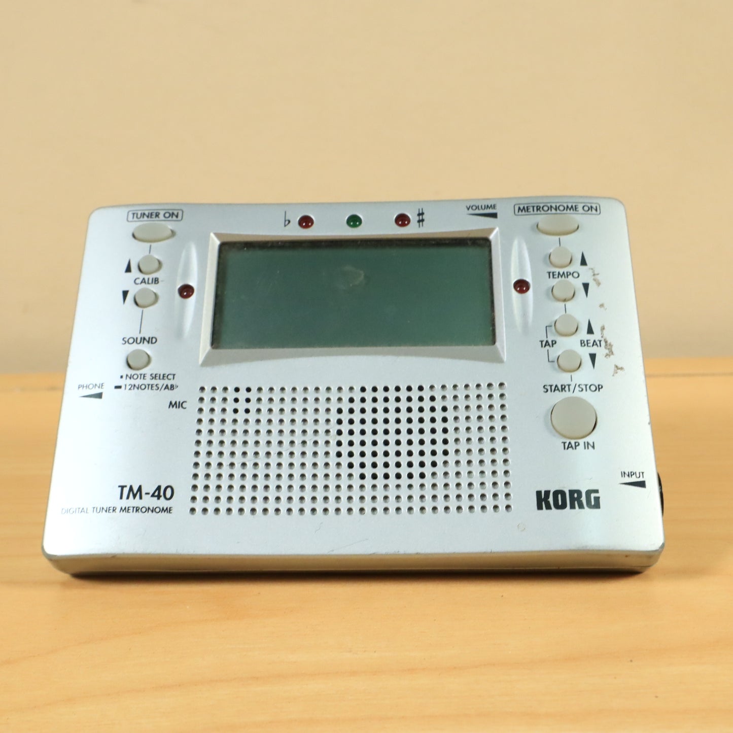 Korg TM40 Digital Tuner / Metronome