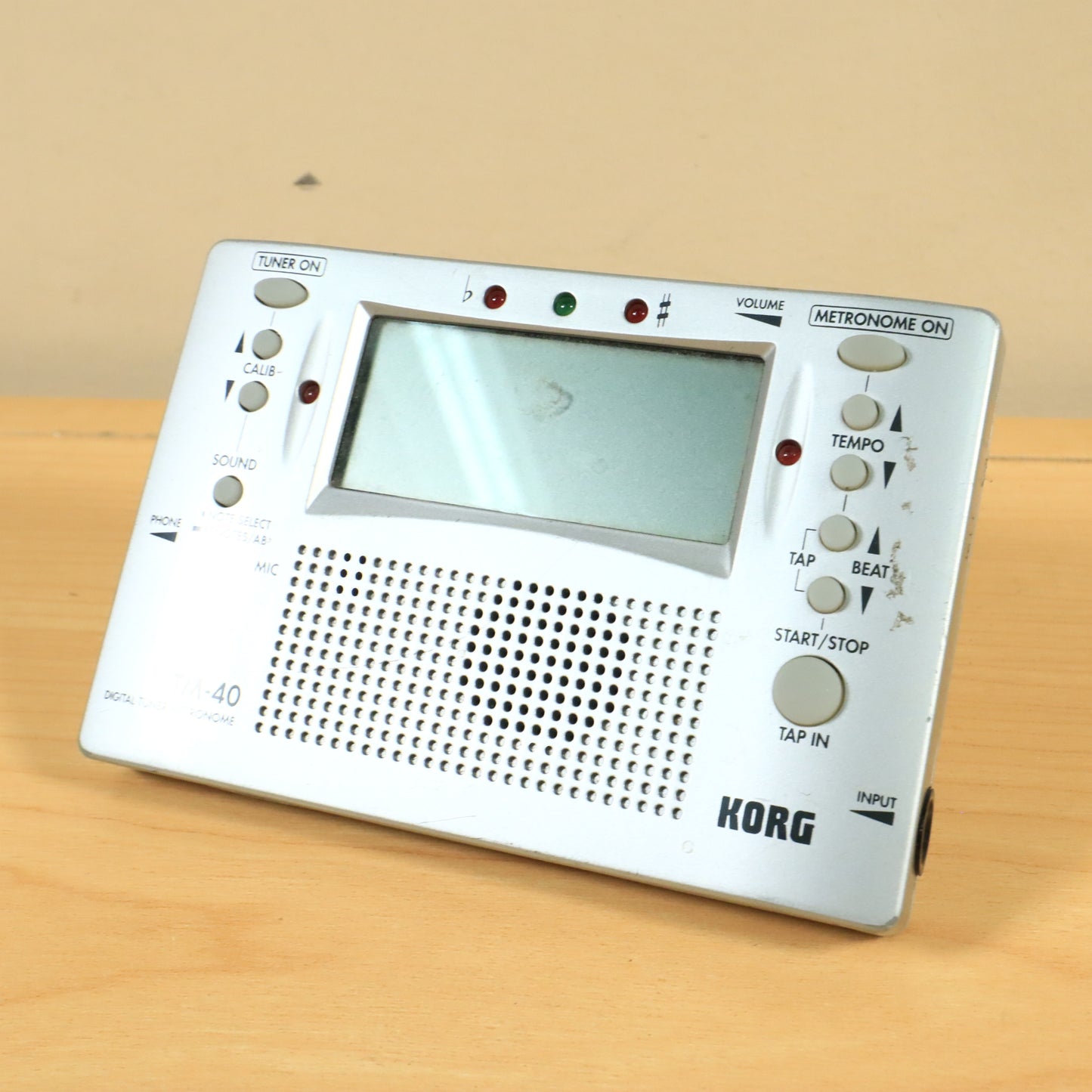 Korg TM40 Digital Tuner / Metronome