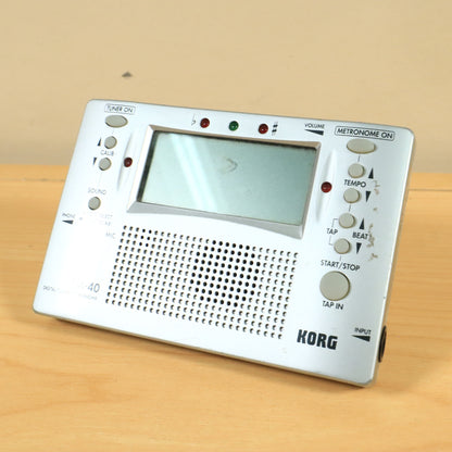 Korg TM40 Digital Tuner / Metronome