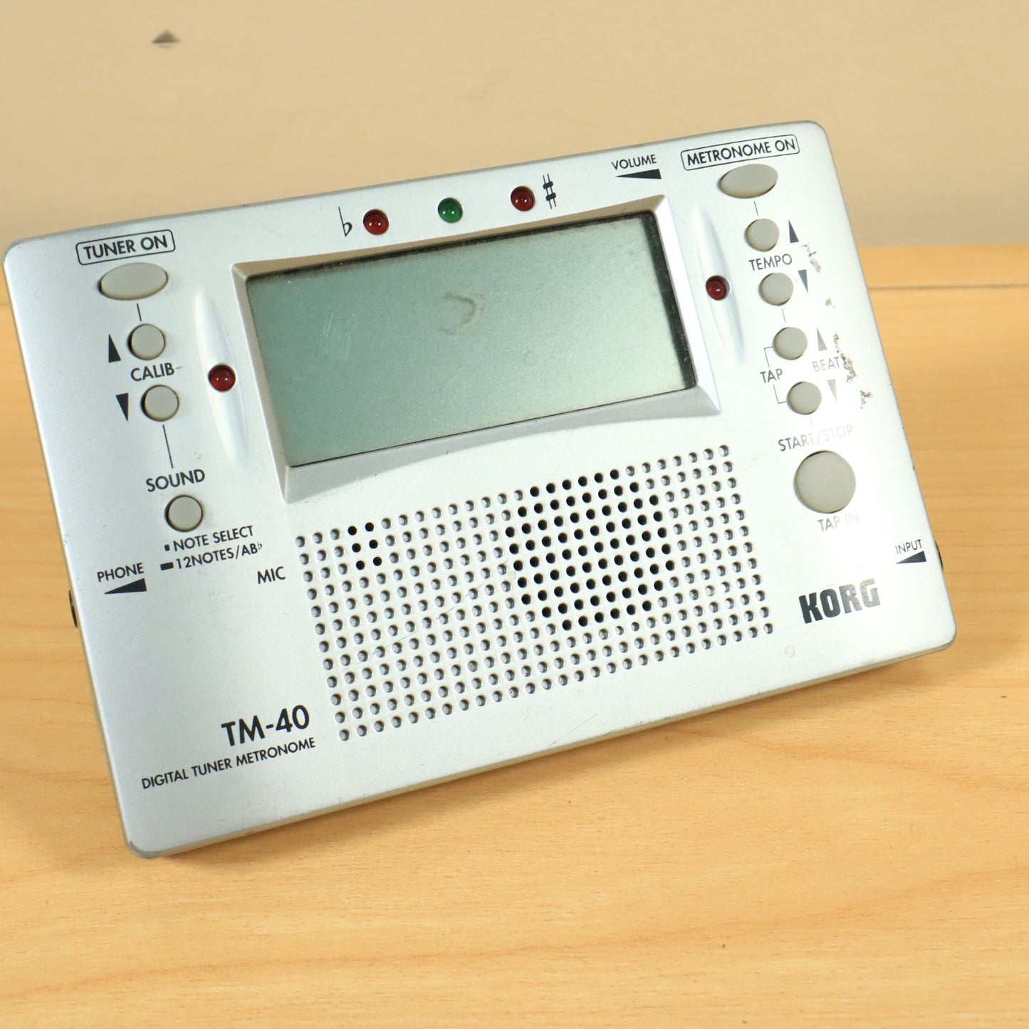 Korg TM40 Digital Tuner / Metronome