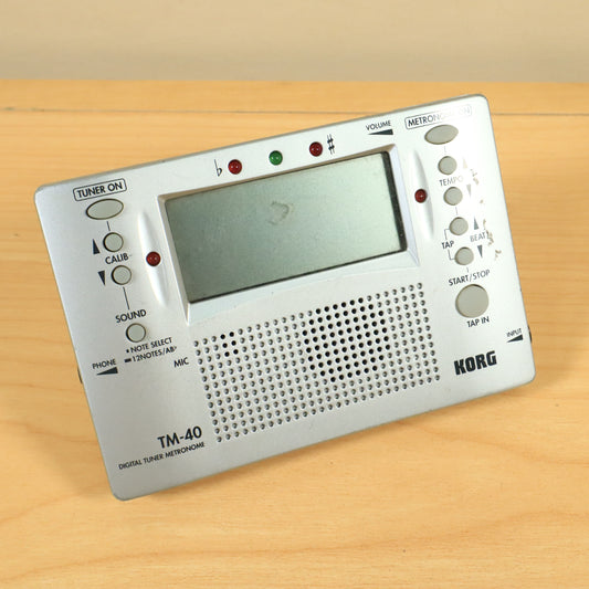 Korg TM40 Digital Tuner / Metronome