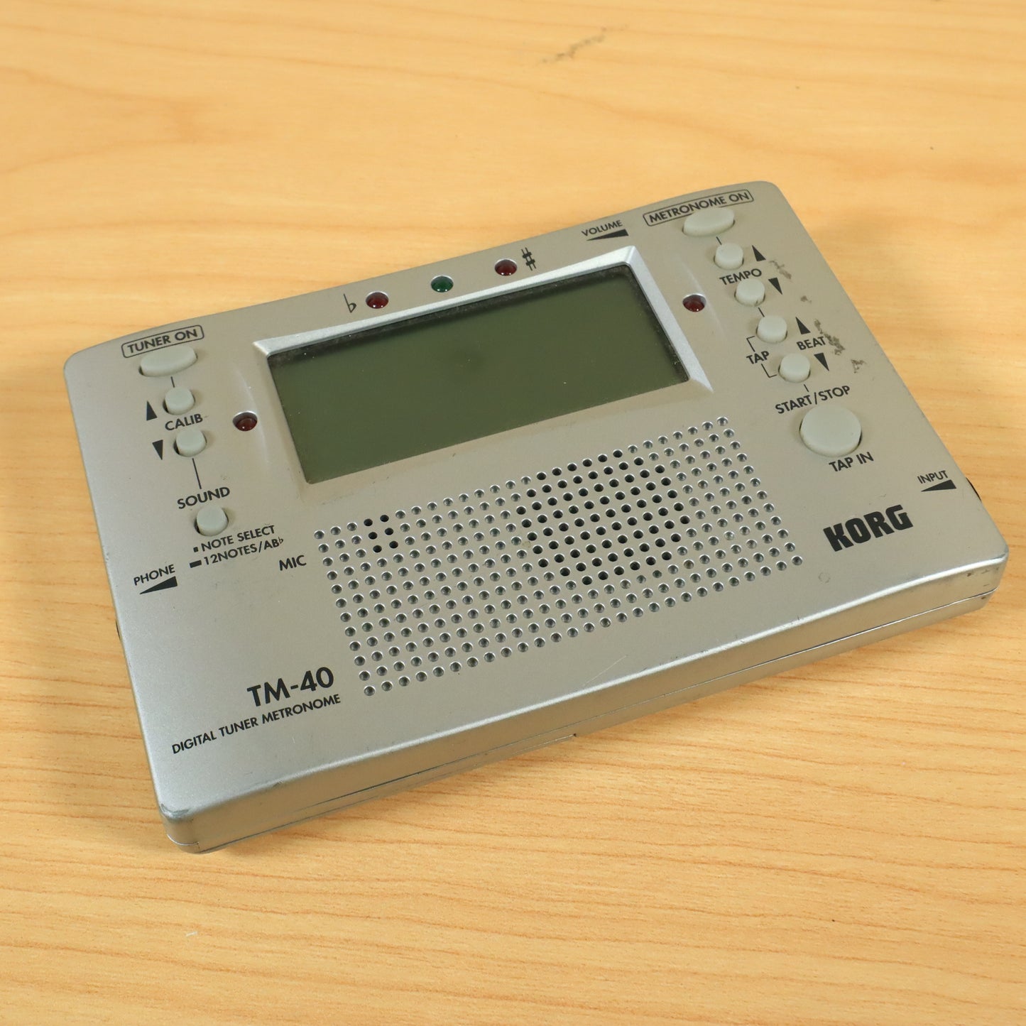 Korg TM40 Digital Tuner / Metronome