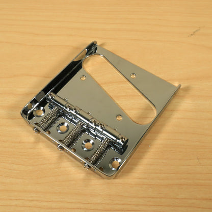 Vintage 3-Saddle Bridge Plate for American Fender Telecaster Tele Guitar USA
