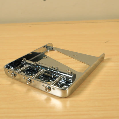 Vintage 3-Saddle Bridge Plate for American Fender Telecaster Tele Guitar USA