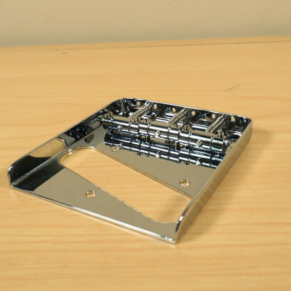 Vintage 3-Saddle Bridge Plate for American Fender Telecaster Tele Guitar USA