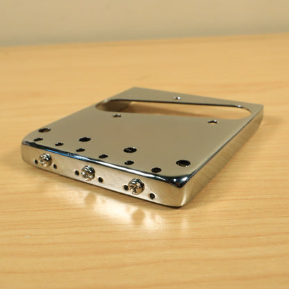 Vintage 3-Saddle Bridge Plate for American Fender Telecaster Tele Guitar USA