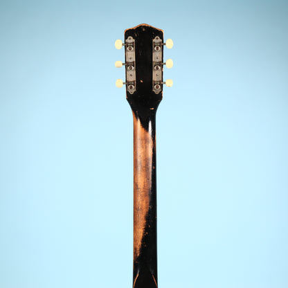 Silvertone 1420 Vintage Stratotone Black Electric Guitar