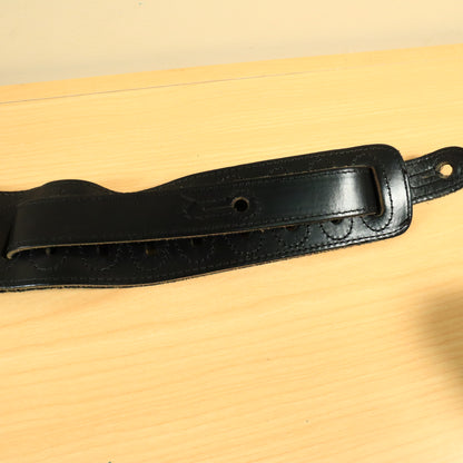 Levy's MSS1 Veg Tan Leather Guitar Strap 3" Bass
