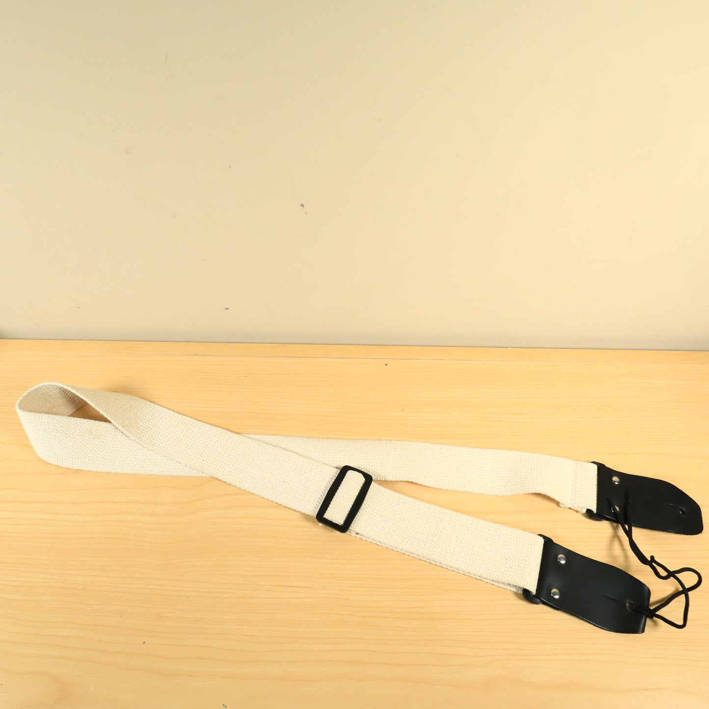 Henry Heller Nylon Woven Guitar Strap - White