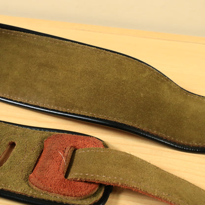 Levy's MSS3EP Embossed Suede Guitar Strap - Box Tribal