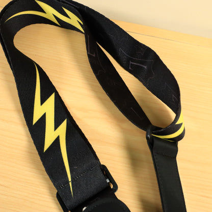 Levy's Guitar/Bass Strap Yellow Lightning