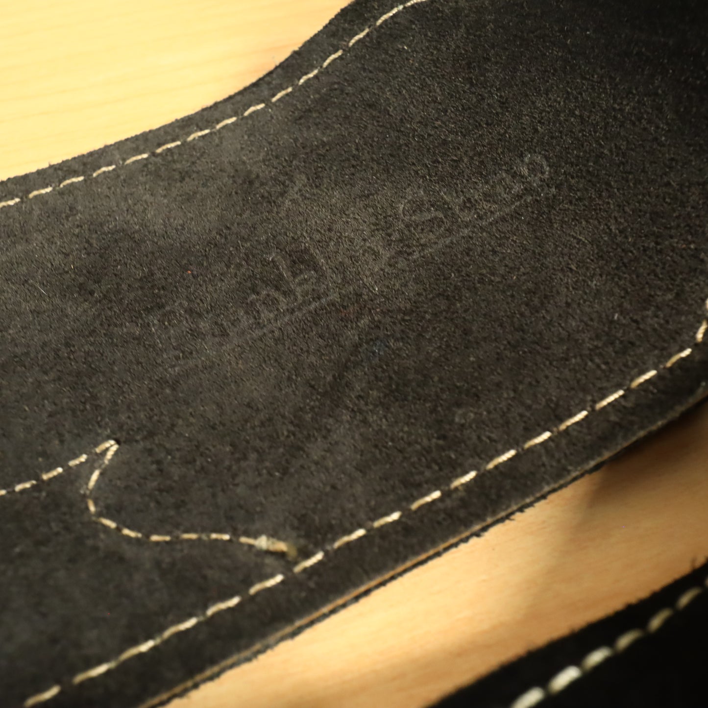 Franklin Strap Bass Soft Leather Suede Snake Inlay Concho Medallion Strap 3"