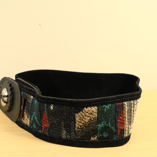 Vintage Southwestern Concho LM New Mexico Guitar Strap Multi-colored