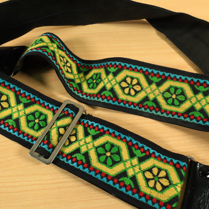 Vtg Hippie Hootenanny Woven Guitar Strap Made in Japan