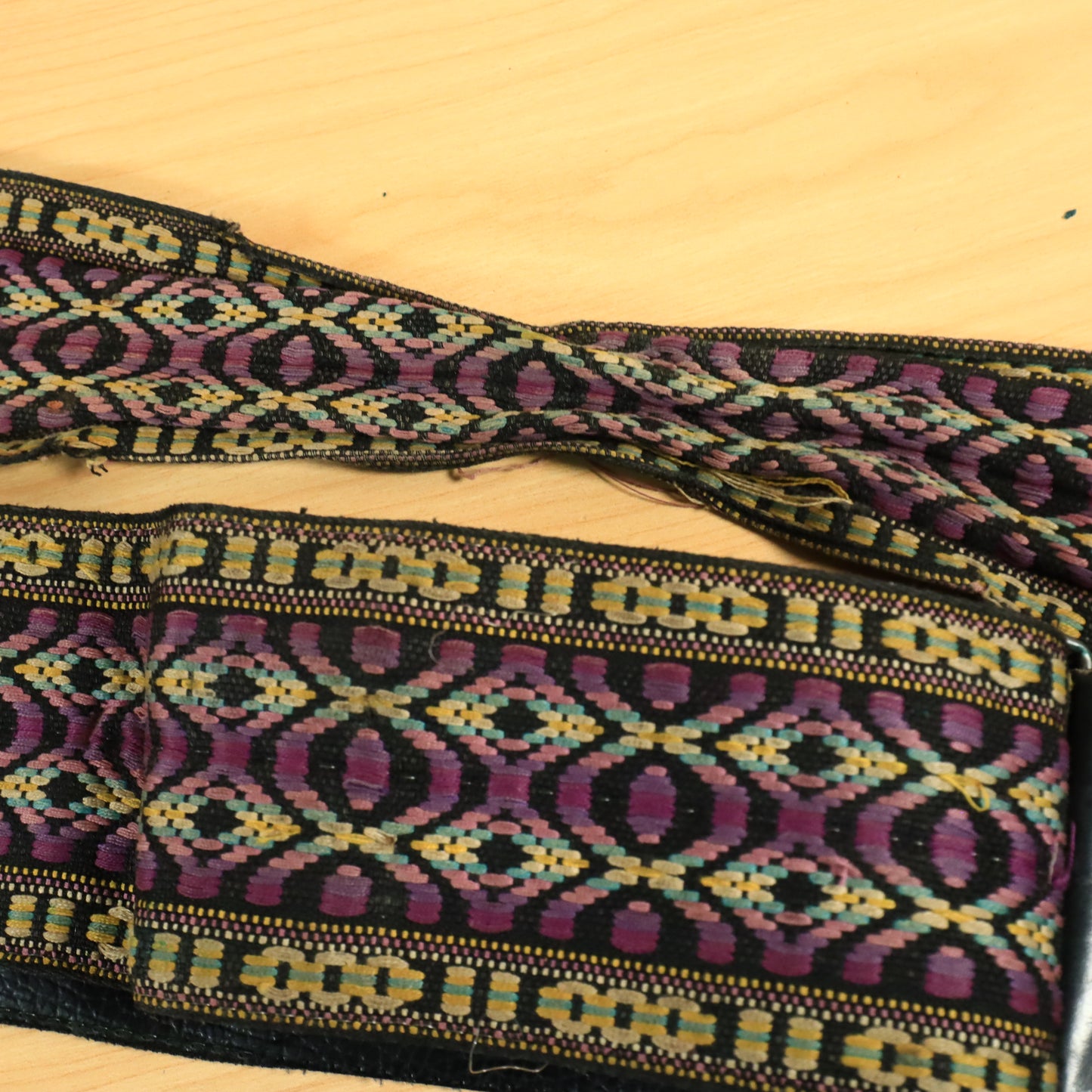 HIPPIE 3" Cobain Dylan Hootenanny Bass GUITAR STRAP USA Woven