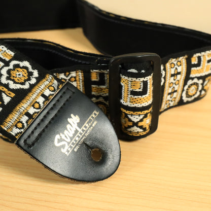 1980's Vintage Straps Unlimited Inc. USA Woven Guitar/Bass Strap