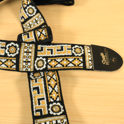 1980's Vintage Straps Unlimited Inc. USA Woven Guitar/Bass Strap