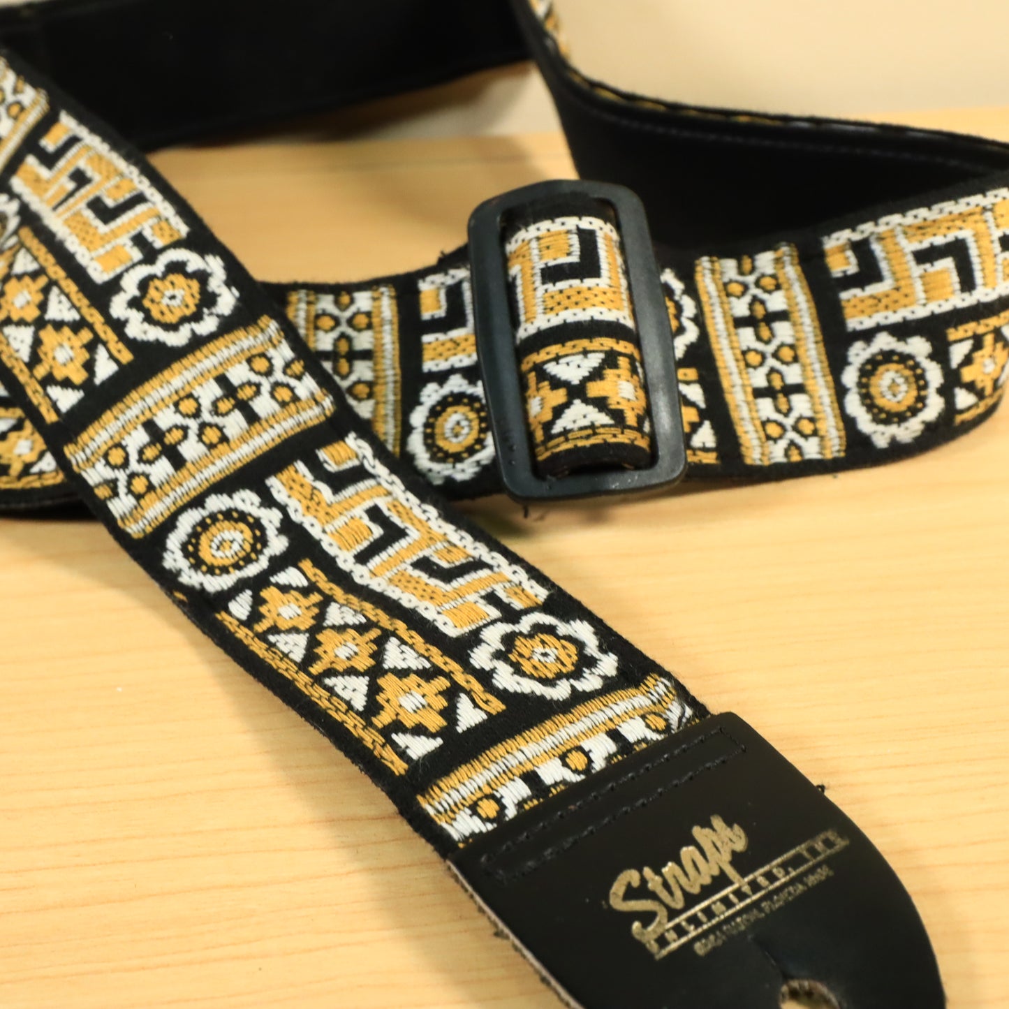 1980's Vintage Straps Unlimited Inc. USA Woven Guitar/Bass Strap