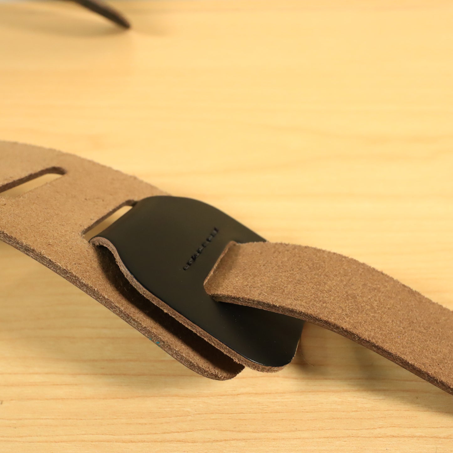 Levy's Top Grain Leather Guitar Strap Padded Black