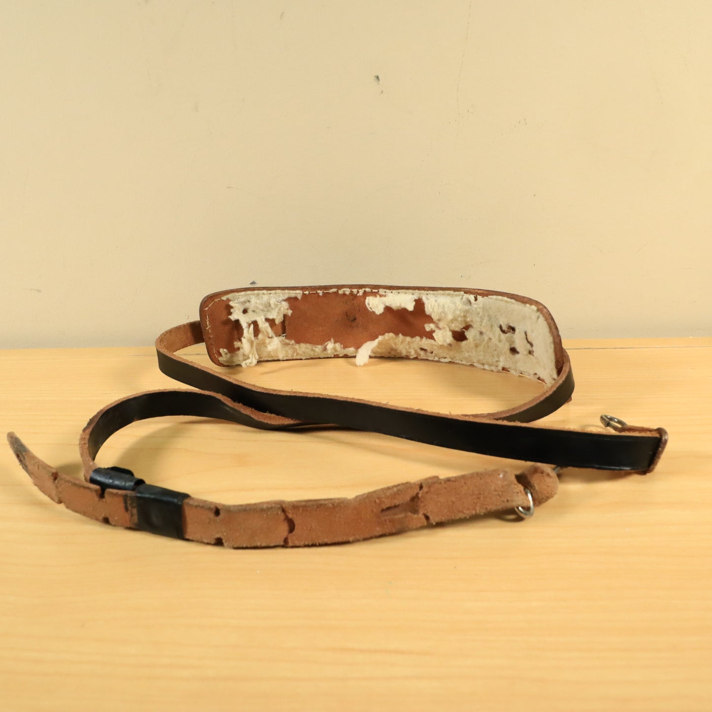 Vintage Bobby Lee Leather banjo strap