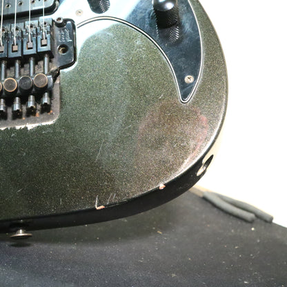 Heartfield Fender Talon Electric Guitar Black Chopped Headstock