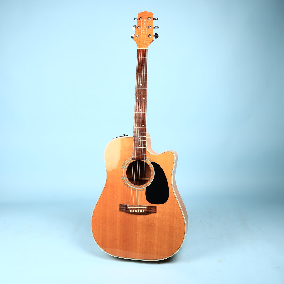 Guitarra acústica-eléctrica Takamine EF-350MC de abeto y arce de 1997