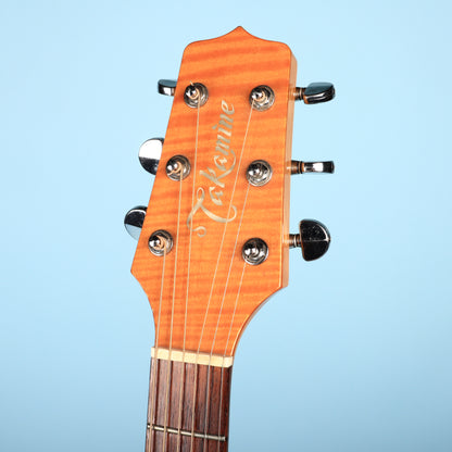 Guitarra acústica-eléctrica Takamine EF-350MC de abeto y arce de 1997