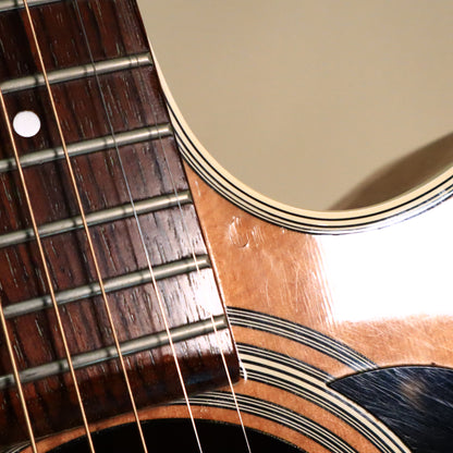 Guitarra acústica-eléctrica Takamine EF-350MC de abeto y arce de 1997