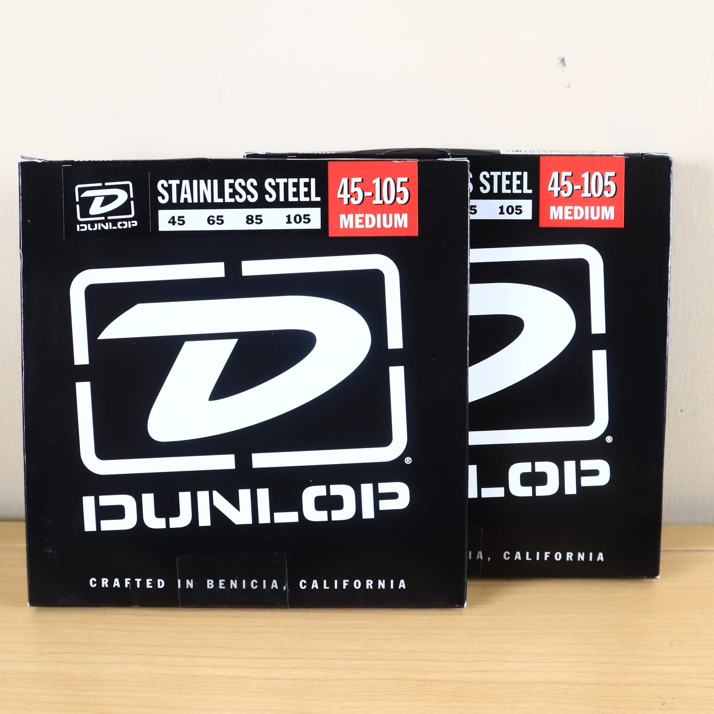 (2 PACK) Dunlop DBS45105 Bass Strings Stainless Steel M 45-105