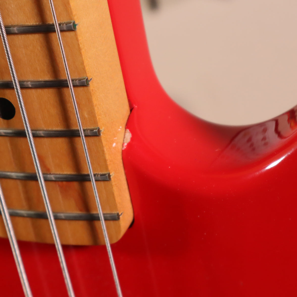 1984 G&L SB2 Ferrari Fullerton USA Red Bass Guitar