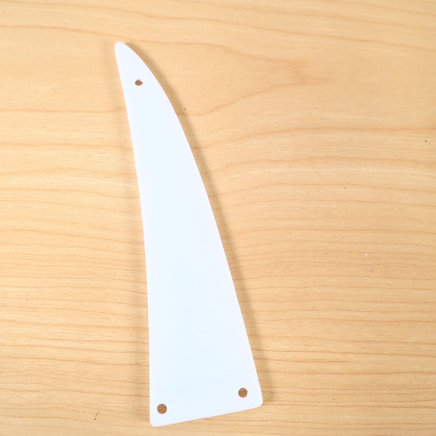 Rickenbacker 2014 White Truss Rod Cover Name Plate