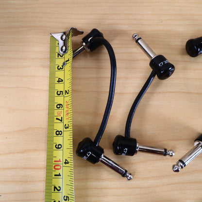 LOT 8 George L's .155 right-angle Pedalboard Patch Cables