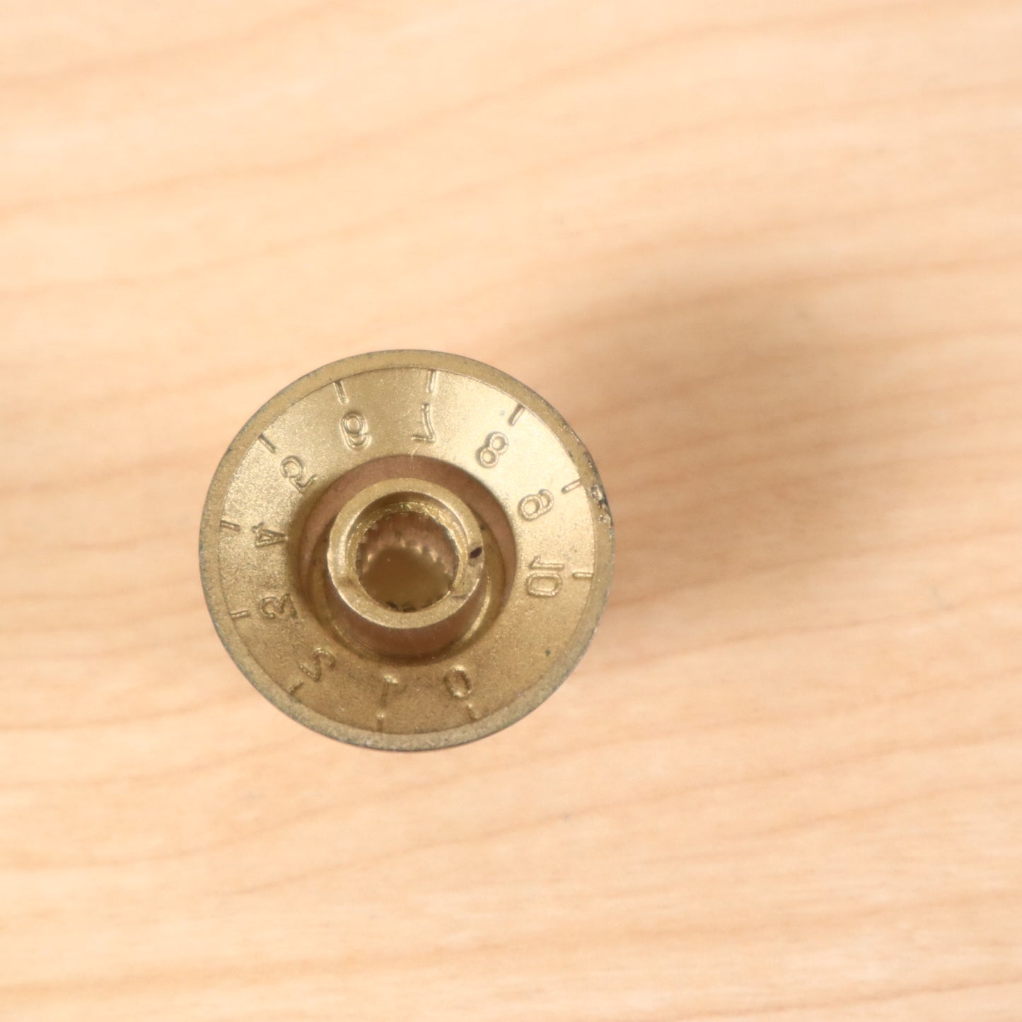 1960s 70's Epiphone Teisco Univox Volume Amber Knob