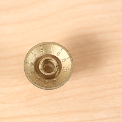 1960s 70's Epiphone Teisco Univox Volume Amber Knob