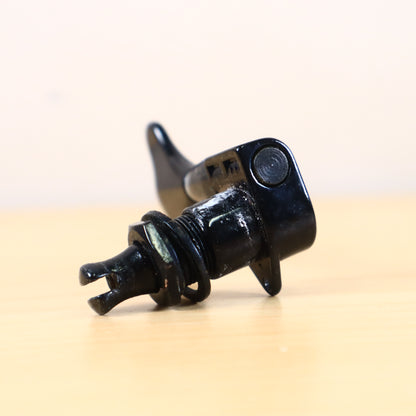 (1) Grover Bass Side Guitar Replacement Tuner Black