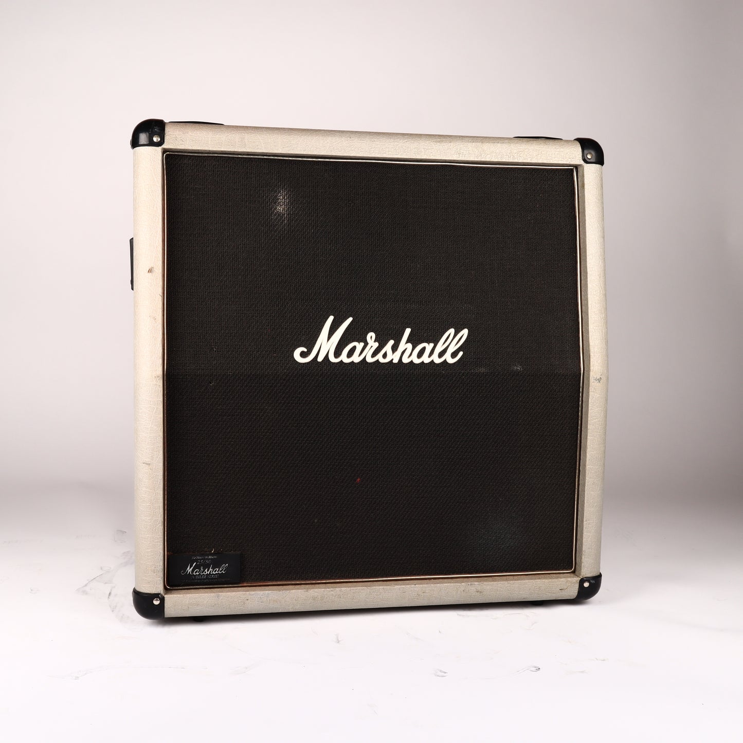 Vintage 1987 Marshall 2556A Silver Jubilee 2x12 Cabinet