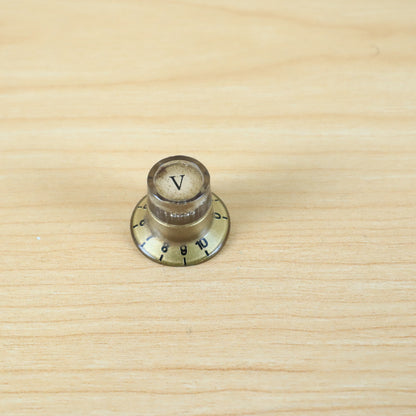 Vintage 1960s UNIVOX Guitar VOLUME KNOB GOLD Teisco EPIPHONE JAPAN MIJ