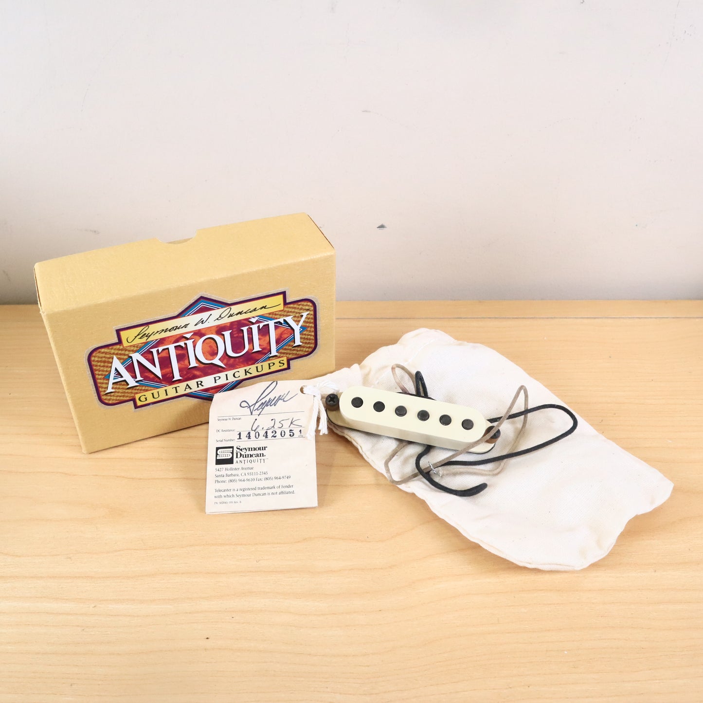 Seymour Duncan Antiquity Texas Hot Neck Guitar Pickup 6.25ohms