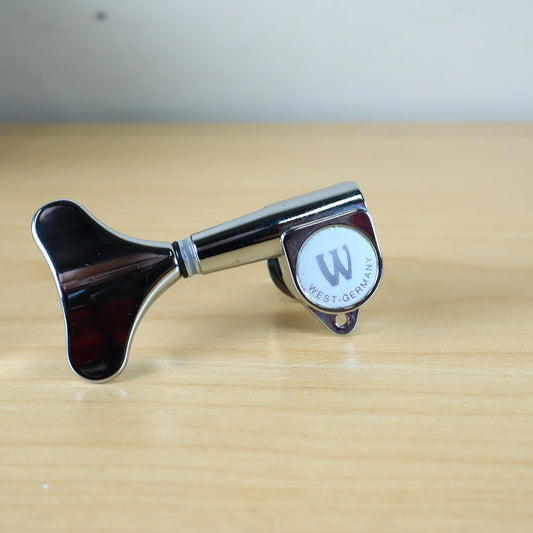 (1) Warwick Bass Treble Side West Germany Guitar Tuning Key Chrome