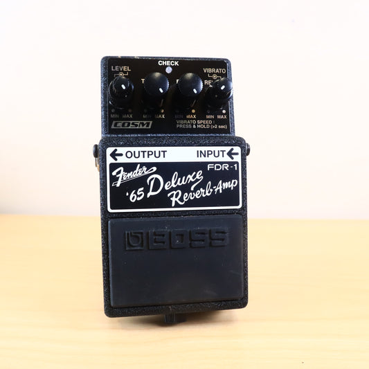 Boss FDR-1 Fender 65 Deluxe Reverb Effect Pedal
