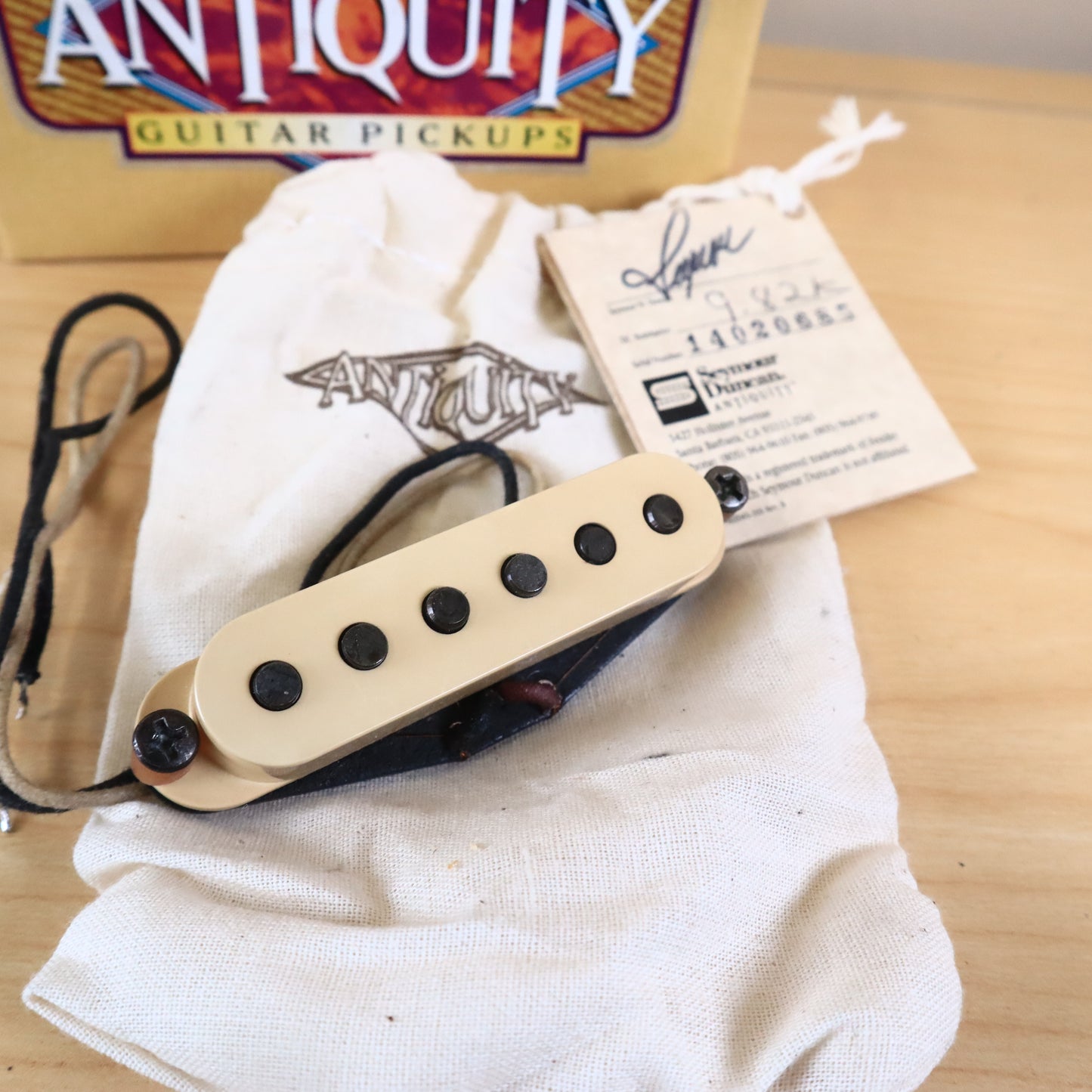 Seymour Duncan Antiquity Strat Custom Bridge Pickup Cream 9.82kOhms