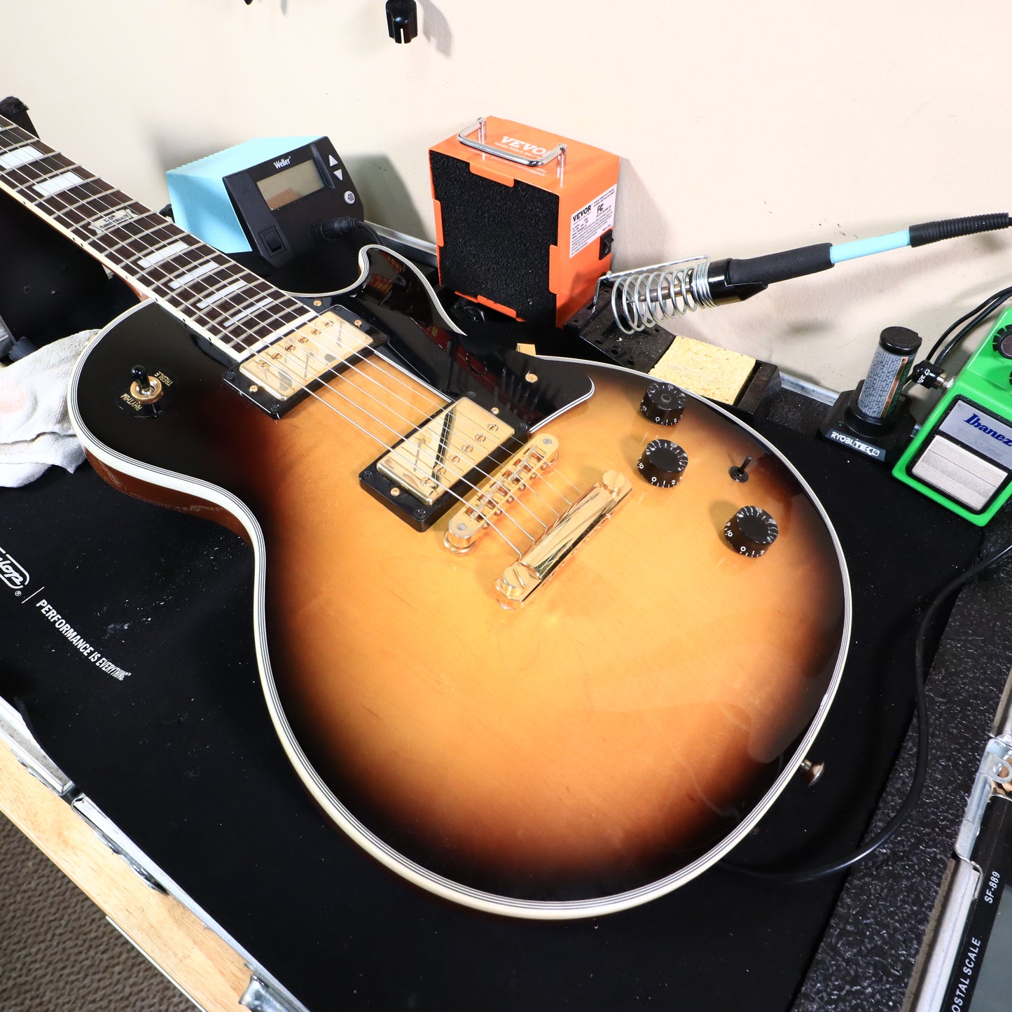 2014 Gibson Les Paul Lite Classic Custom Tobacco Burst Electric Guitar