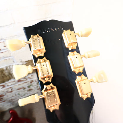 1995 Black Gibson Les Paul Studio Gold Hardware Electric Guitar